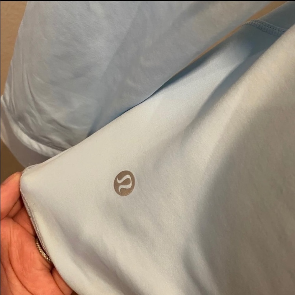 Lululemon quarter zip, pretty blue color